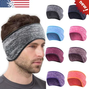 Calentadores de oreja para deportes de invierno cubierta diadema envoltura polar orejeras para hombres mujeres - Imagen 1 de 21