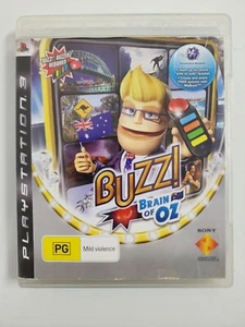 Sony Playstation 3 Buzz! Games - Brain of OZ & Quiz TV - VGC - Region 4 PAL - Picture 1 of 10