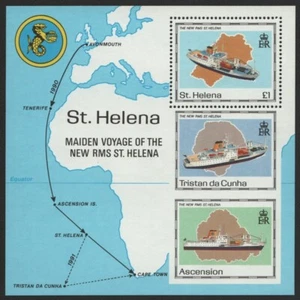 Santa Elena 1990 - Mi-Nr. Bloque 10 ** - MNH - Barcos / Envíos - Imagen 1 de 1