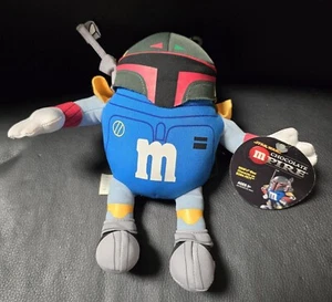 Star Wars Boba Fett Chocolate Mpire Blue M&M Plüsch - Hasbro - 2005 - Bild 1 von 3