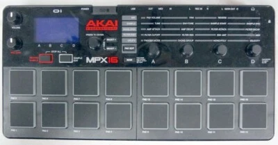 AKAI Professional MPX16 SD Sample Recorder Beat MIDI Pad Musical Instrument! - Image 1 of 4