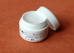 Acrylgel mittelviskos UV LED Weiß 5 ml Polygel - Bild 1 von 1