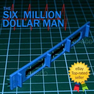 Vintage Six Million Dollar Man Transport Repair Station Clicker FREE POST UK - Picture 1 of 11