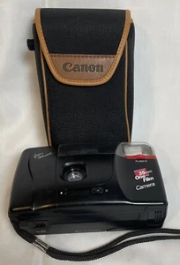 Polaroid 35mm 1-Film Camera Black Built in Flash Auto Focus Point Shoot Untested - Picture 1 of 8