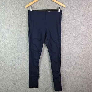 Hallhuber Womens Legging Pants Size Medium Blue Navy Straight Waist Casual 3123 - Picture 1 of 14