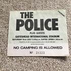 U2 The Police Ticket Gateshead Stadium 31/07/82 #21323