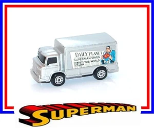 Corgi _ Superman / Daily Planet _ Leyland Terrier Delivery Truck _ RARE SILVER - Picture 1 of 9