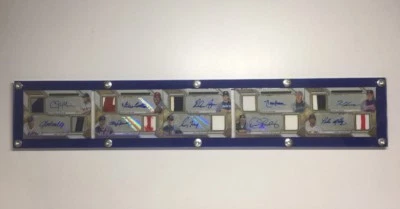 5 Fold Horizontal Topps Triple Threads Deca Booklet Card Display Case - Image 1 of 4