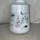 1970'S Bc Comics Frosted Glass Cookie Jar Grog Johnny Hart  Bartlett Collins
