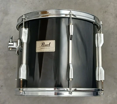 PEARL SESSION ELITE 13 «ЧЕРНЫЙ ЛАК ТОМ БАРАБАН, 90-х береза/красное дерево, изящный! - Изображение 1 из 4