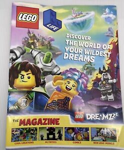 LEGO® Life The Magazine July 2023 Issue Number 3 Out of Print Games Stories