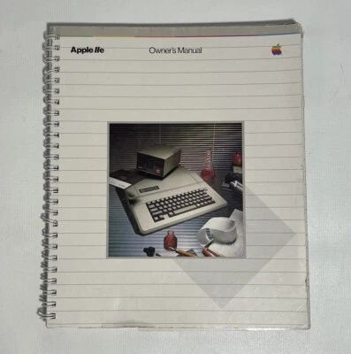 1983 Apple IIe Owner's Manual Original Official Vintage TLX 171576 - Image 1 of 4