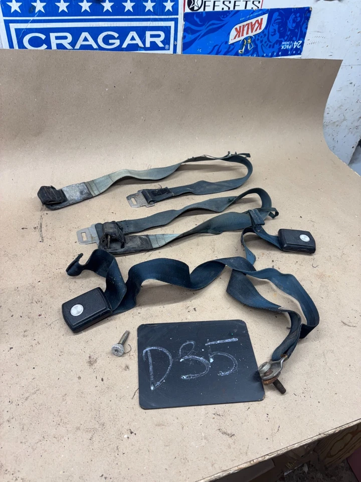 LOTE PROYECTO CINTURONES DE SEGURIDAD FORD MUSTANG 1964-1970 COMET GALAXIE TORINO CYCLONE 67 68 Foto 1 de 4