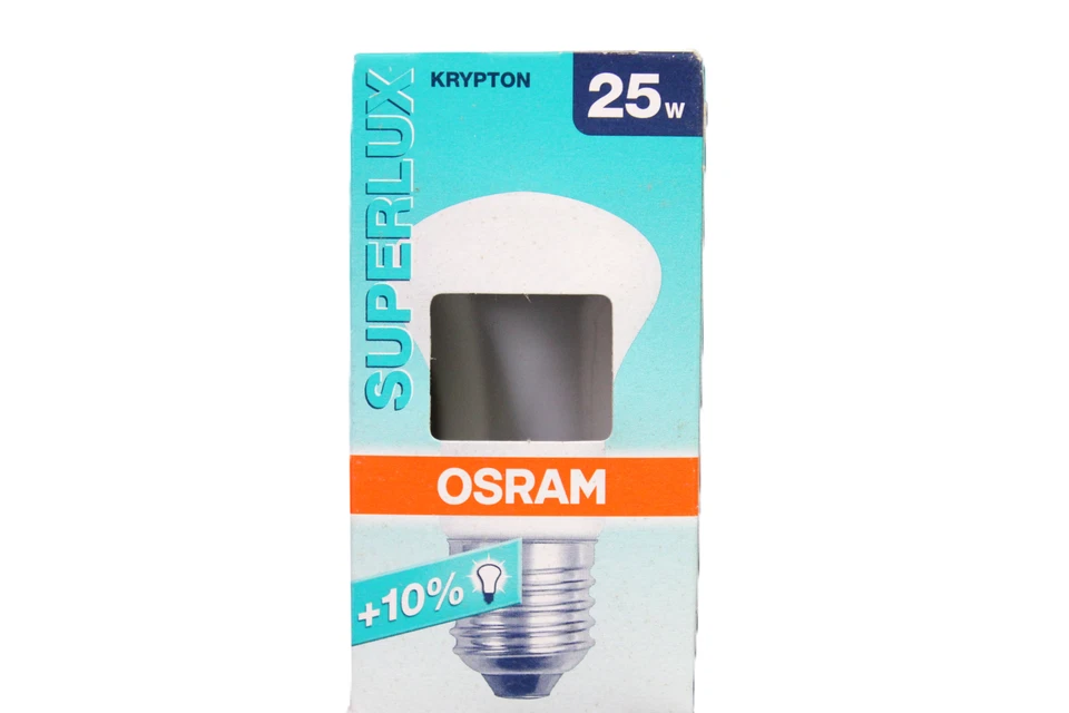 Osram Glühlampe SUPERLUX E Krypton Pilz 230V E27 25W SOFT WHITE - Bild 1 von 1