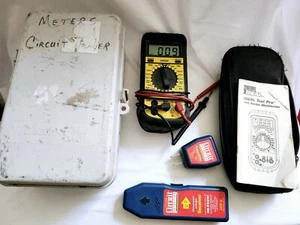 Lotto Metri Ideal 360 Test Pro Multimetro Tester Cover 2 Lead Circuito Detective - Foto 1 di 10