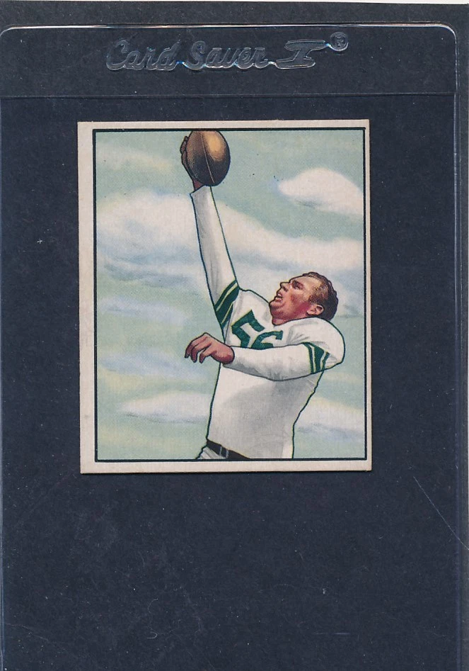 1950 Bowman #076 Bill Leonard Colts EX 50B76-21416-1 - Image 1 of 1