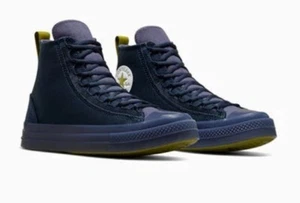 CONVERSE Chuck Taylor All Star CX EXP2 Hi Top Durevoli Neutri Nero/Lavanda 11 - Foto 1 di 11