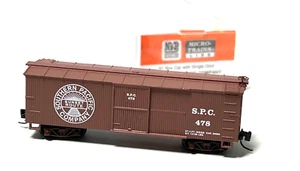 13102 MICRO-TRENI SCALA NN3 MTL SP Southern Pacific 30' LEGNO BOX AUTO #478 - Foto 1 di 3
