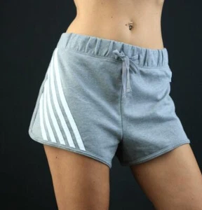 Victoria's Secret PINK Dolphin Varsity Sweat Shorts Stretch Heather Gray NWT - Bild 1 von 4