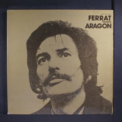 JEAN FERRAT: chante aragon BARCLAY 12" LP 33 RPM France - Image 1 of 2