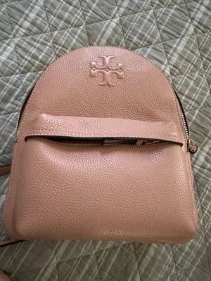 Mini Mochila Tory Burch Thea en Rosa Luna - Nueva. Foto 1 de 4