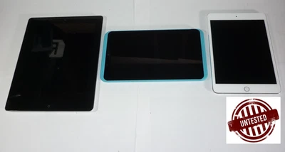 Hudle - Apple iPads etc. Job lot Not Tested Tablets Sold As Seen - Image 1 of 4