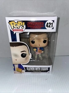 Funko Pop! Vinyl: Stranger Things - Eleven with Eggos #421 - Picture 1 of 6