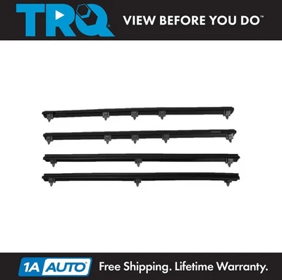 TRQ Door Window Belt Weatherstrip Kit Fits 1984-1989 Toyota 4Runner Pickup Foto 1 de 4