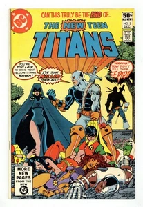 New Teen Titans #2D FN/VF 7.0 1980 1st app. Deathstroke the Terminator - Picture 1 of 2