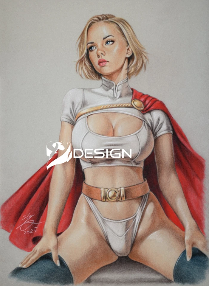 ORIGINAL COSPLAY ART by SLY  *** DRAWING # 11573 Foto 1 de 1