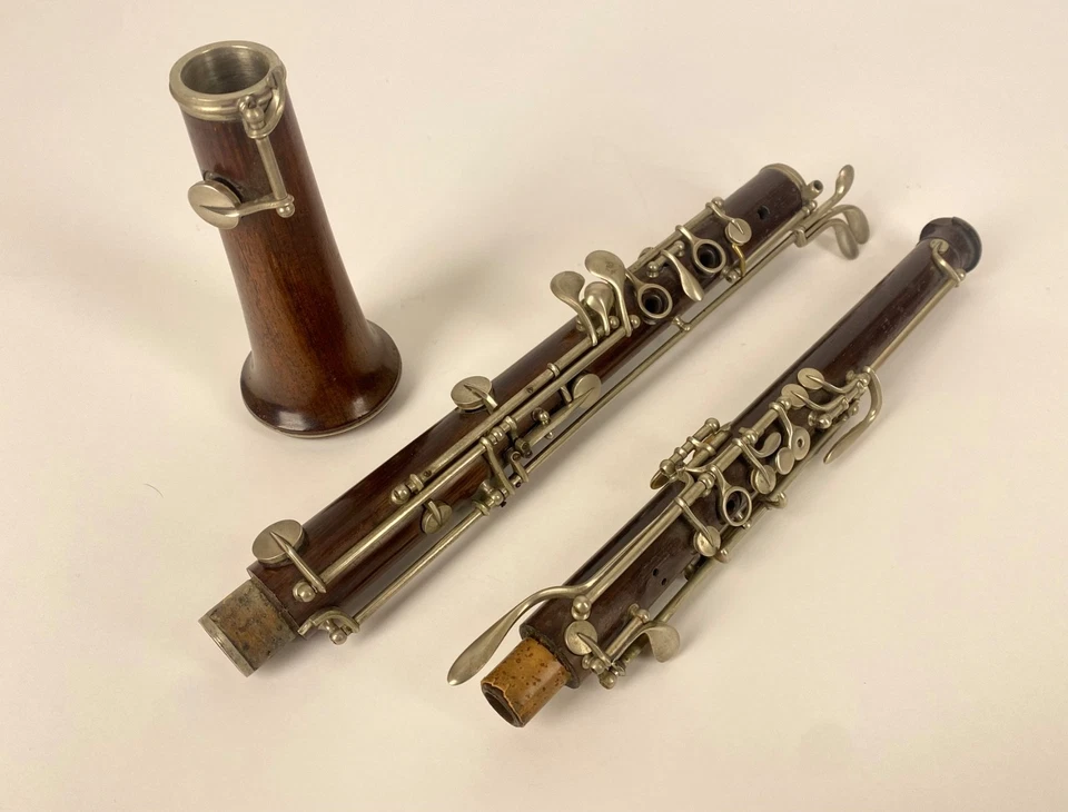 Hautbois ancien Triébert milieu 19ème siècle hobo oboe - Imagen 1 de 4
