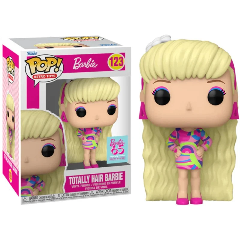 Funko Pop Totally Hair Barbie 65th Anniversary #123 Vinyl Figure - image 1 of 1
