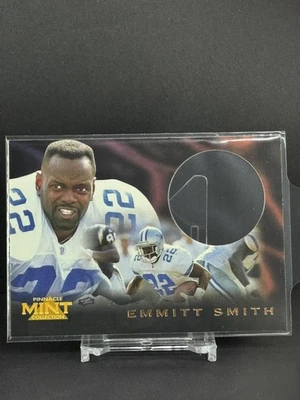 Emmitt Smith 1996 Pinnacle MINT #15 DIE CUT Cowboys - Image 1 of 2