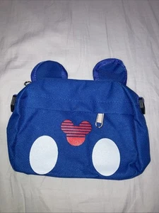 Disney Mickey Mouse con Orejas Riñonera Bandolera Pequeña Cartera Bolso Cruceros Parques - Imagen 1 de 7