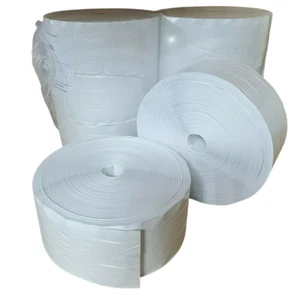 200m Rolle Nassklebeband weiß 70mm breit 75g/m² Kraftpapier 3fach fadenverstärkt - Bild 1 von 6