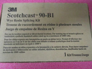 3M Scotchcast 90-B1 WYE RESIN SPLICING KIT - Picture 1 of 8
