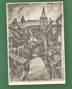 09 078 Künstler AK Weißenburg i. Elsaß Reimesch Serie das größere Reich - Picture 1 of 2