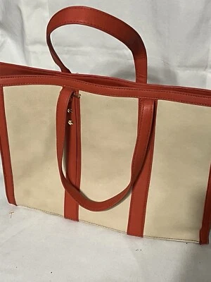 Big Buddha Large Shoulder Bag Cream With orange - Imagem 1 de 4