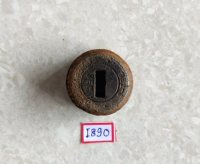 Vintage Eisen Postamt Stempel Siegel Ohne Griff Alte Sammlerstück I890 - Bild 1 von 4