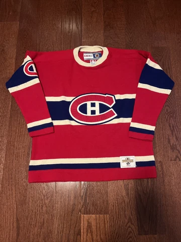 Montreal Canadiens- CCM Heritage Sweater- Men’s Medium Cover
