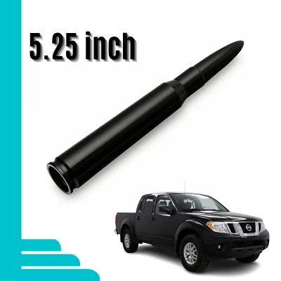 Antena bala de metal de 5 1/4 pulgadas para Nissan Frontier 2000-2019 Foto 1 de 3