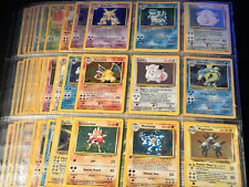 Complete Master Base Set 102/102 WOTC Vintage Pokemon Cards Charizard 1999 HOLO