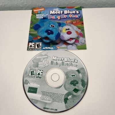 Blue's Clues: Meet Blue's Baby Brother (Windows PC CD) Disc Only - Image 1 of 3