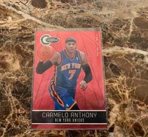 2010-11 Panini Totally Certified #65 Carmelo Anthony Red Parallel SP #/499 - Picture 1 of 1