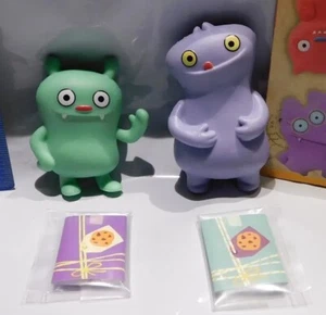 2 UglyDolls Mystery Bag Mini Figuren: Green Jeero & Purple Babo 2019 Movie - Bild 1 von 5