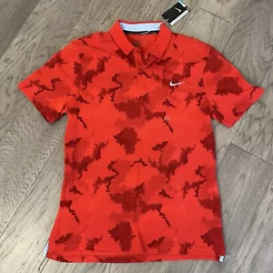 Camisa Polo Nike Calce Moderno Talla Grande Roja Rendimiento de Golf Dri Fit Talofo GC - Imagen 1 de 6