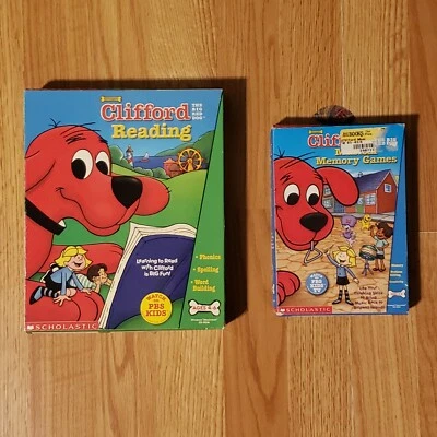 Scholastic Clifford Musical Memory and Clifford Reading Game PC CD - Image 1 of 4