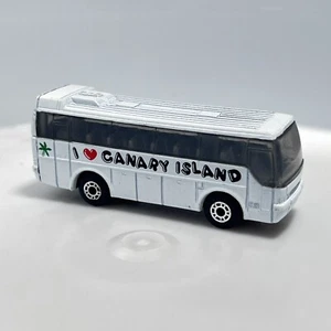 Matchbox MB67 Ikarus Coach Bus I Love (heart) Canary Island 1987 Clean - Picture 1 of 6