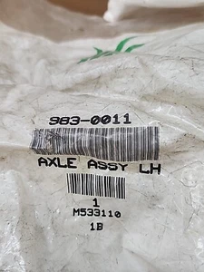 OEM MTD 983-0011 Steering Axle Left Hand Factory Sealed. TROY-BILT. CLOSEOUT - Picture 1 of 10