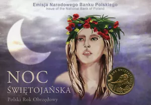 2 Zloty 2006 - Midsummer Night - Kupalnica Noc Swietojanska - Coin in Blister - Picture 1 of 2